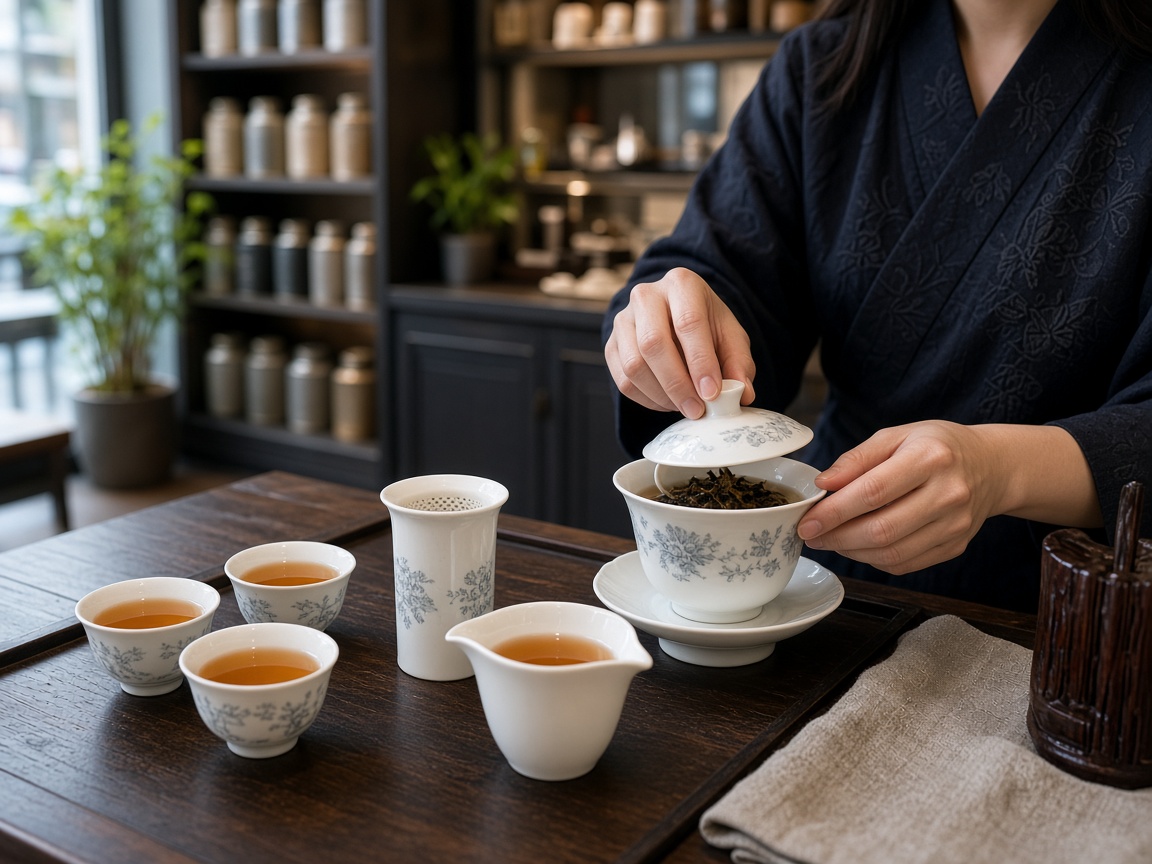 Gongfu sessions at Royalpier Atelier